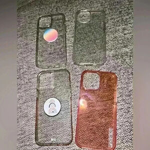 iPhone 12/13 pro max clear phone cases